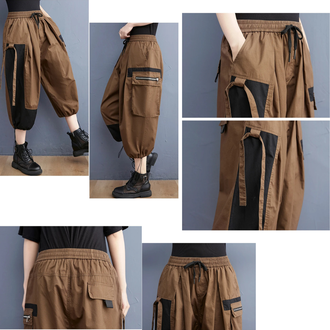 VibeShift Spliced Cargo Joggers