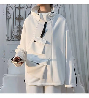 Korean Style Sleek Unisex Hoodie