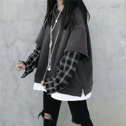 Techwear Oversized Japanese Hoodie