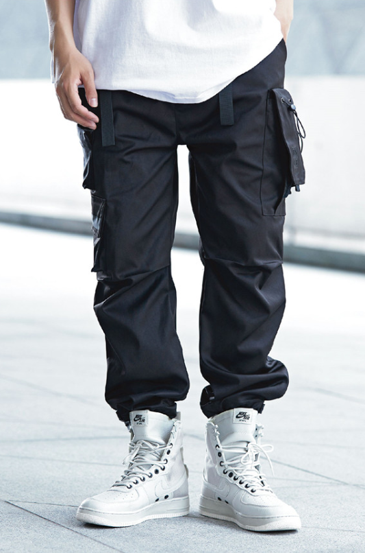 Functional SCM Side Pockets Techwear Cargos