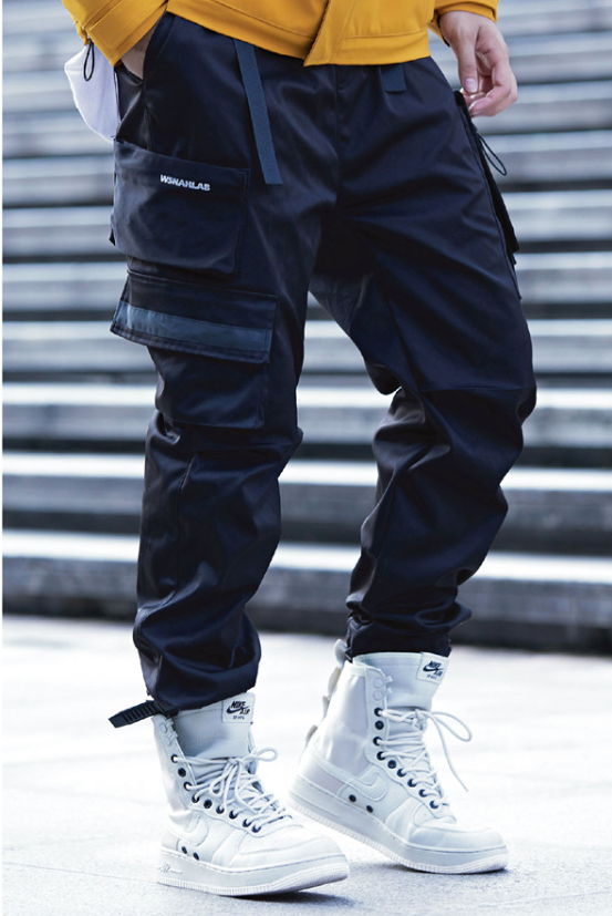 Functional SCM Side Pockets Techwear Cargos