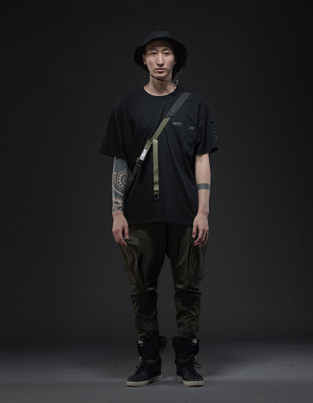 TWG Futuristic Cargo Pocket techwear Pants