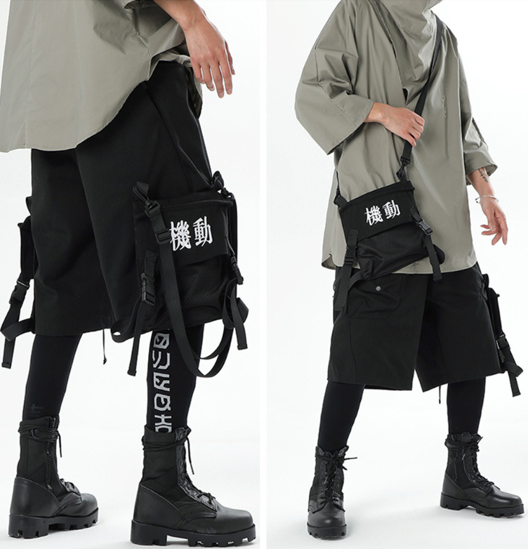 Futuristic Level-1 Cargo Shorts - Transformable Pockets