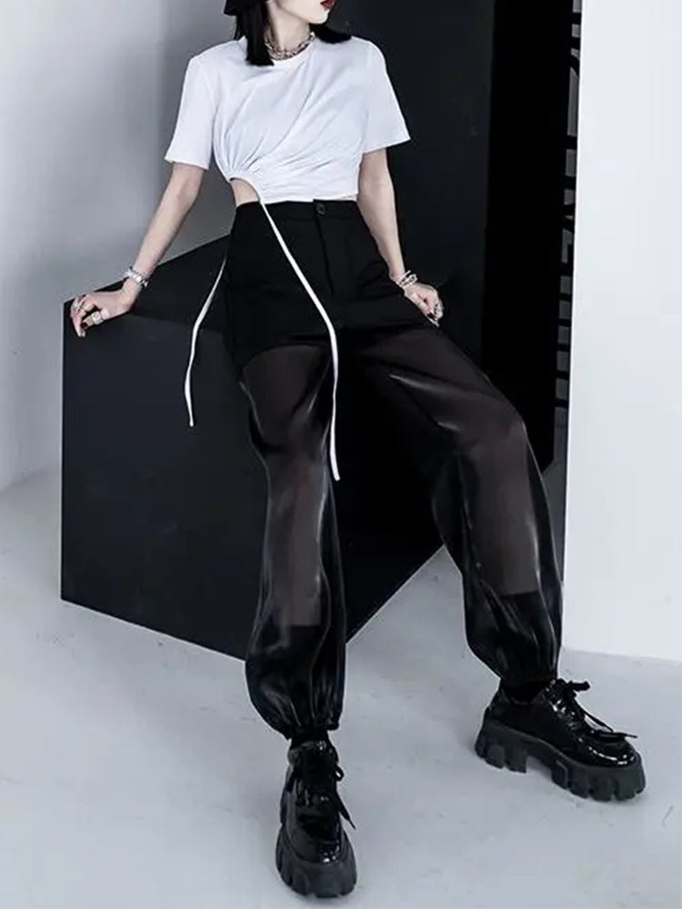 New Streetwear Semi-perspective Cargo Pants