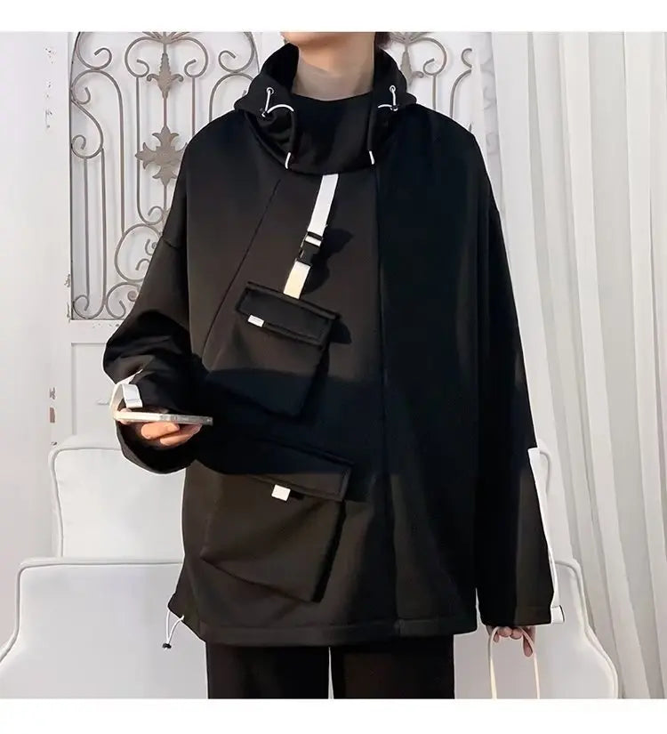 Korean Style Sleek Unisex Hoodie