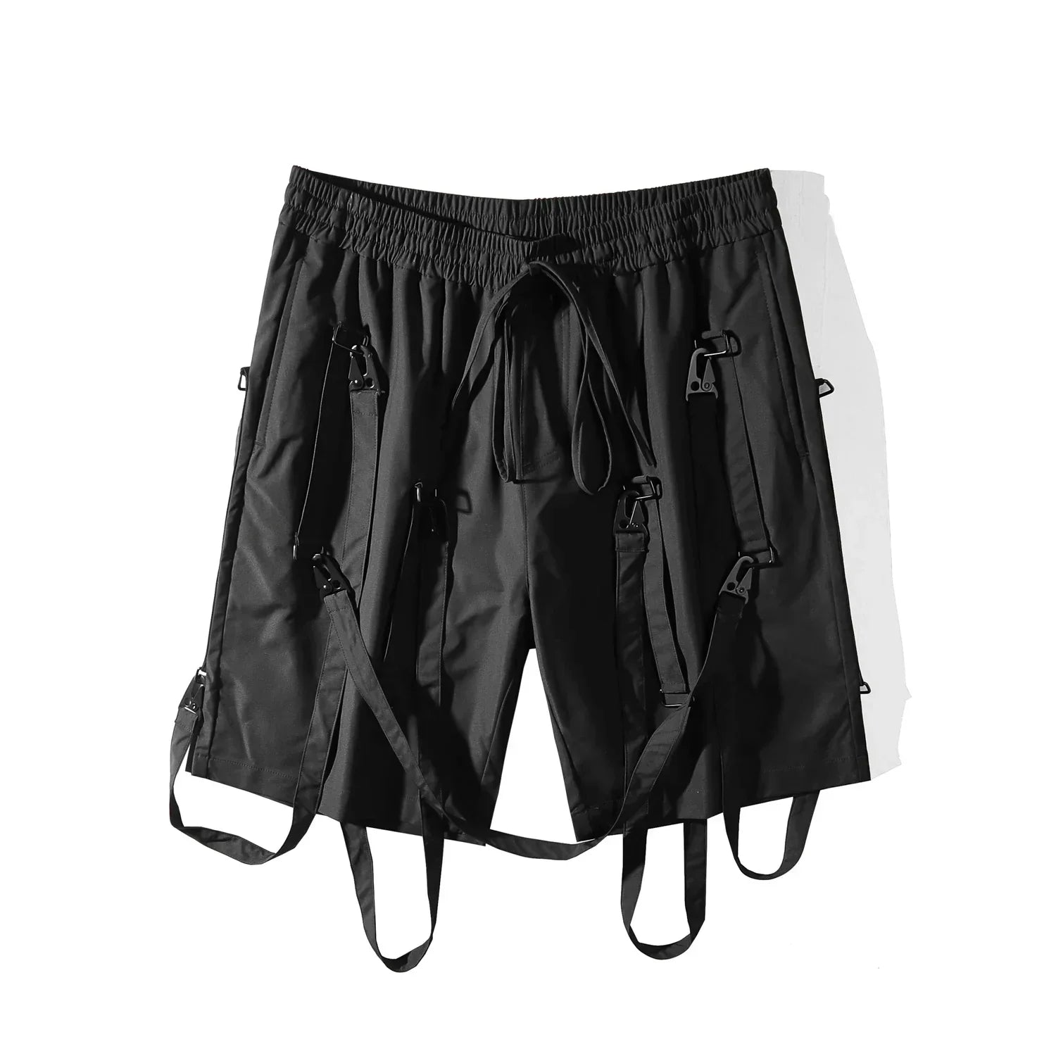 Detachable Strap Techwear Shorts