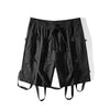 Detachable Strap Techwear Shorts
