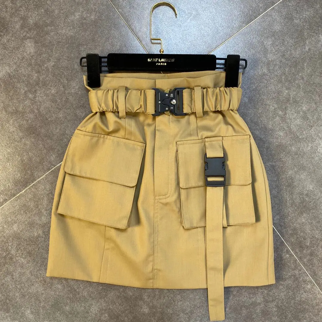 Skyline Belted A-Line Skirt