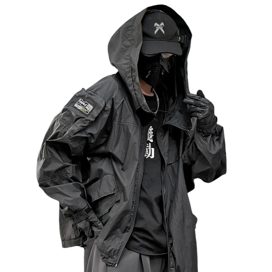 Metaphysical Orbit - Sun Protection Techwear Jacket