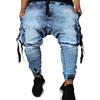 Model SRK-02 Blue Jeans Cargo Track Short Pants