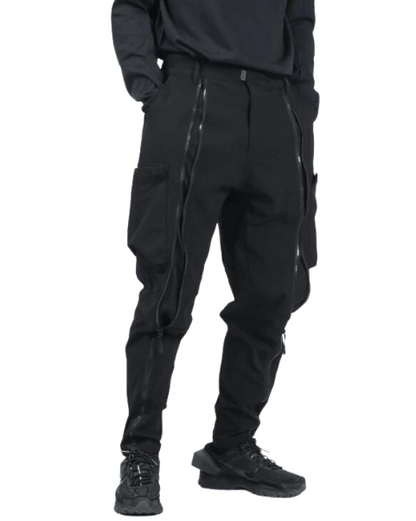 Size Adjustable Z-Leg Zipper Functional pants