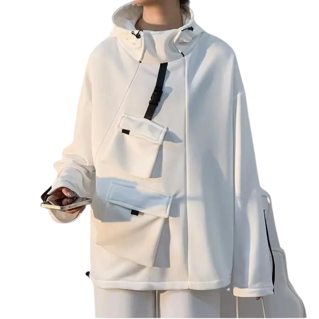 Korean Style Sleek Unisex Hoodie