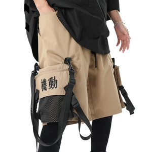 Futuristic Level-1 Cargo Shorts - Transformable Pockets