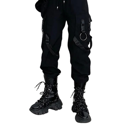 Oversized Gothic Cargo Pants