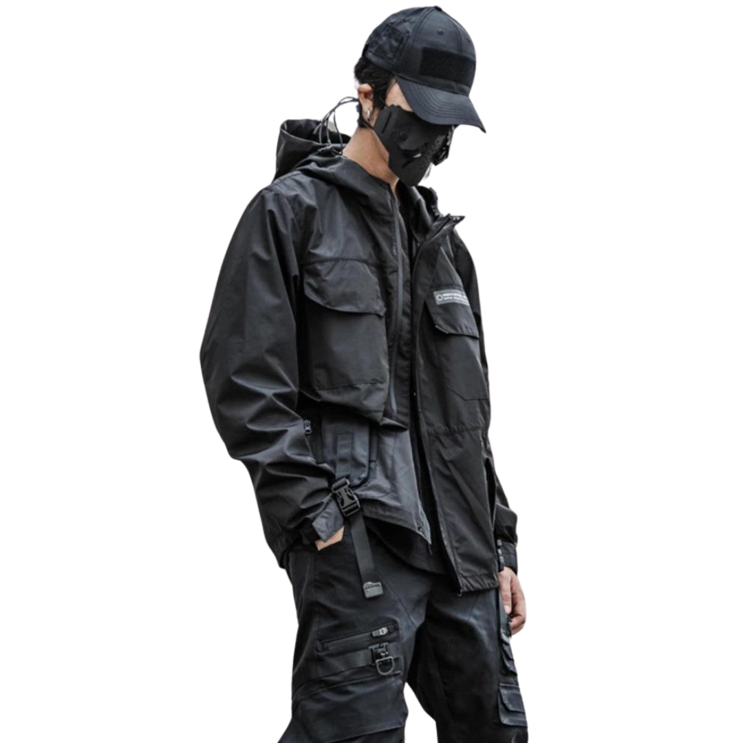 Karmic Retribution Windbreaker Techwear Jacket