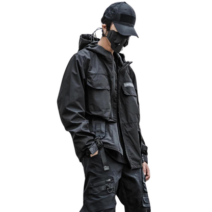 Karmic Retribution Windbreaker Techwear Jacket