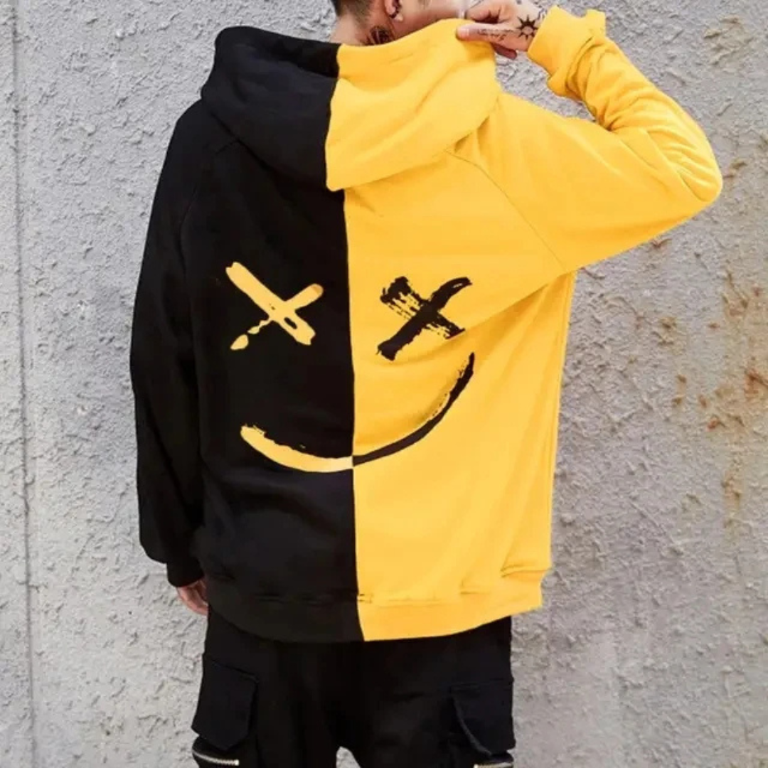 Smiley Eclipse Fusion Hooded Pullover