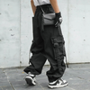 American Double Belt Loose Cargo Warcore Pants