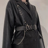 Adjustable Shoulder Strap Chain Waist Belts