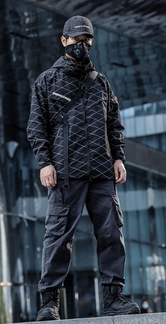 Autumn Style cyberpunk Z-Way Zipper Jackets - TechWearGiants