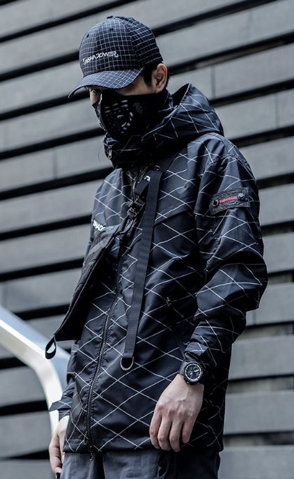 Autumn Style cyberpunk Z-Way Zipper Jackets - TechWearGiants