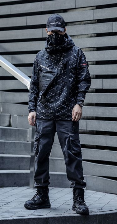 Autumn Style cyberpunk Z-Way Zipper Jackets - TechWearGiants