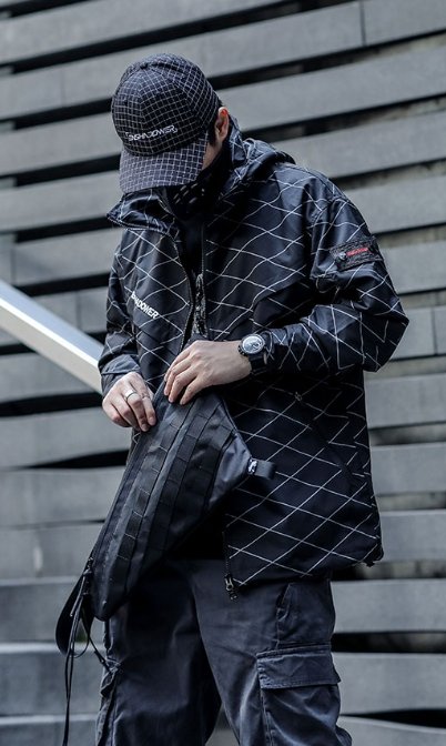 Autumn Style cyberpunk Z-Way Zipper Jackets - TechWearGiants