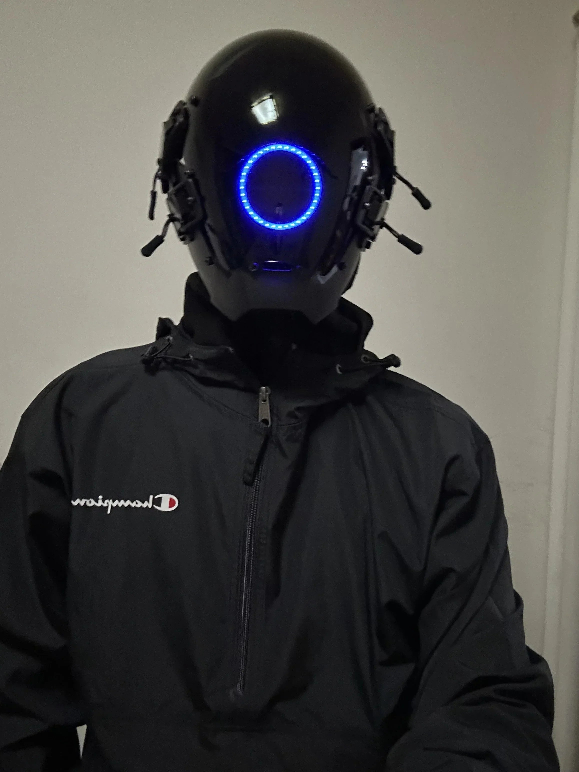 Blue Elucidation Cyber Mask - TechWearGiants