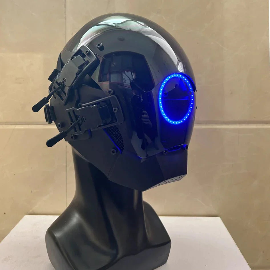 Blue Elucidation Cyber Mask - TechWearGiants