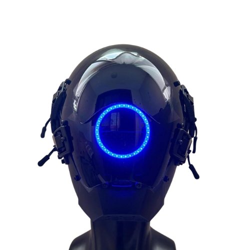 Blue Elucidation Cyber Mask - TechWearGiants