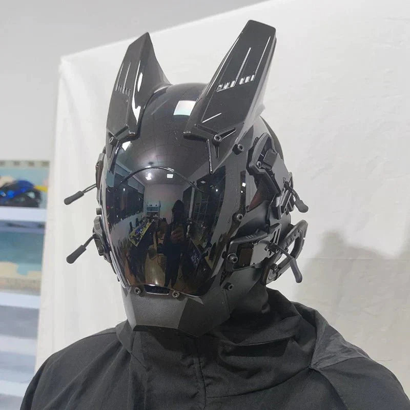 CyberPunk Armoured Night Series Helmet - TechWearGiants