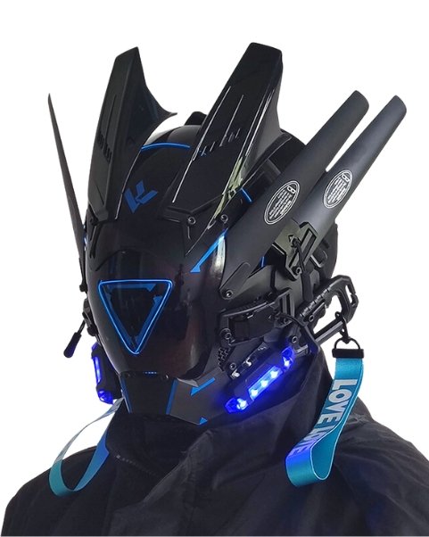 CyberPunk Armoured Night Series Helmet - TechWearGiants