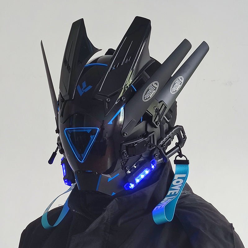 CyberPunk Armoured Night Series Helmet - TechWearGiants