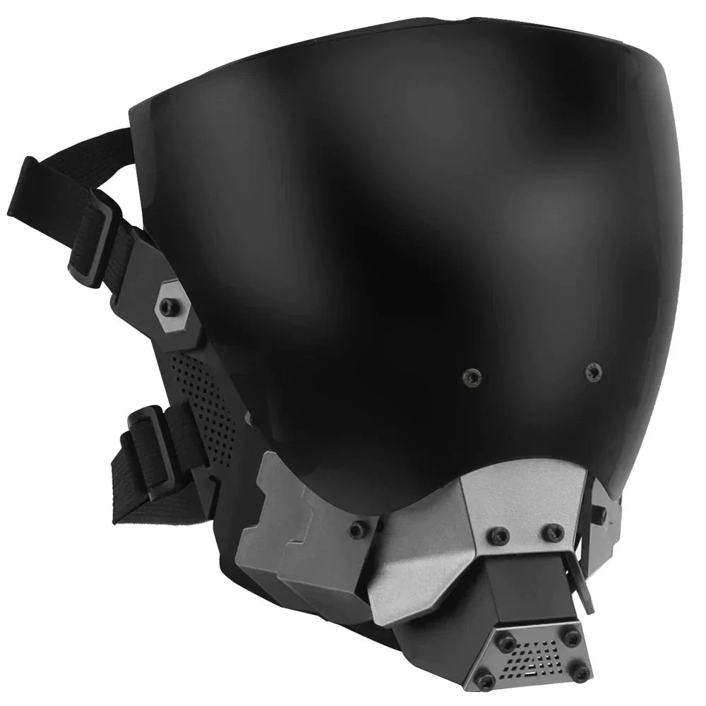 Cyberpunk Commander Wargame Mask - TechWearGiants