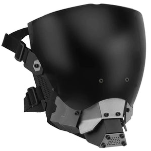 Cyberpunk Commander Wargame Mask - TechWearGiants