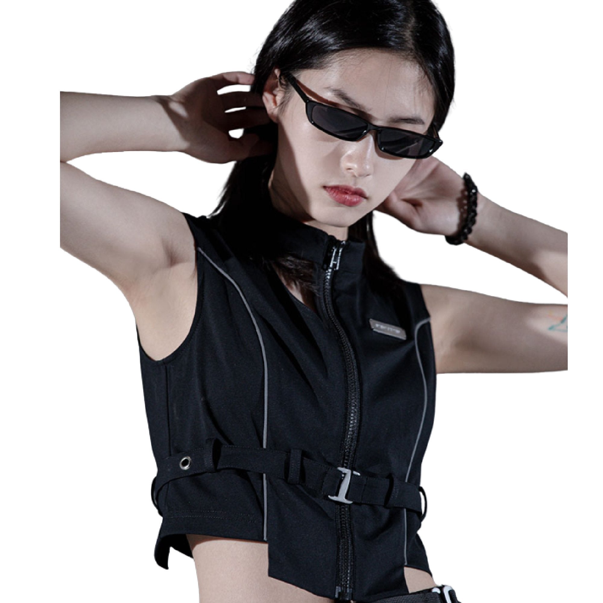 Deconstructed Multifunction Darkwear Vest - TechWearGiants