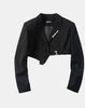 Deconstruction Sexy All Black streetwear suit - TechWearGiants