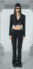 Deconstruction Sexy All Black streetwear suit - TechWearGiants