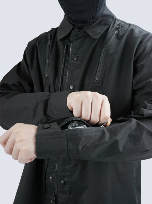 Deconstructive Ultra Multi-Pocket Shirt - TechWearGiants