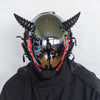 Demon Horns Cyberpunk Mask - TechWearGiants