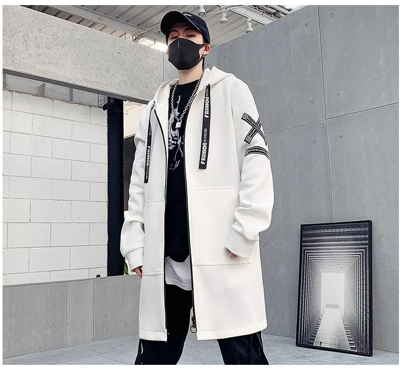 Absolute Cross Windbreaker Overcoat