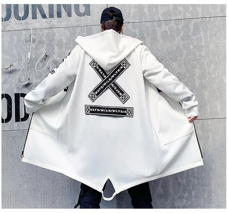 Absolute Cross Windbreaker Overcoat