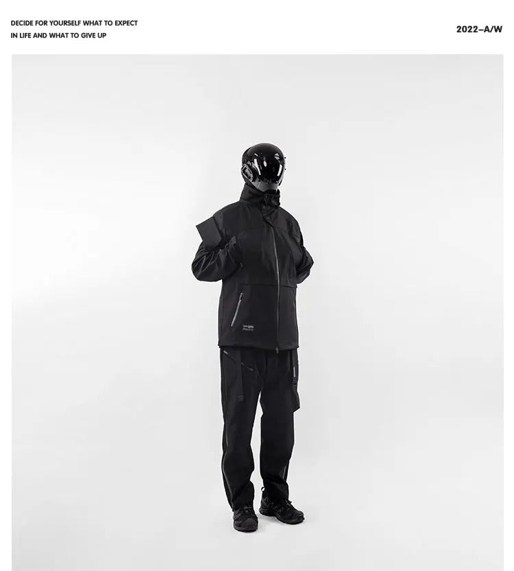 Techwear Composite Stormtrooper Multi-Form Hooded Jacket