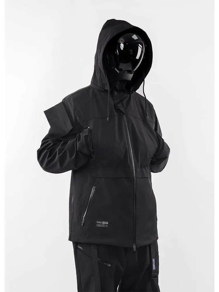 Techwear Composite Stormtrooper Multi-Form Hooded Jacket