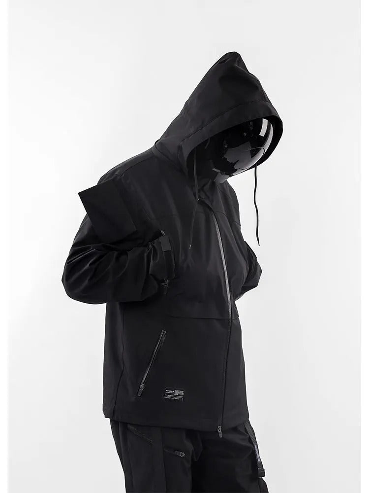 Techwear Composite Stormtrooper Multi-Form Hooded Jacket