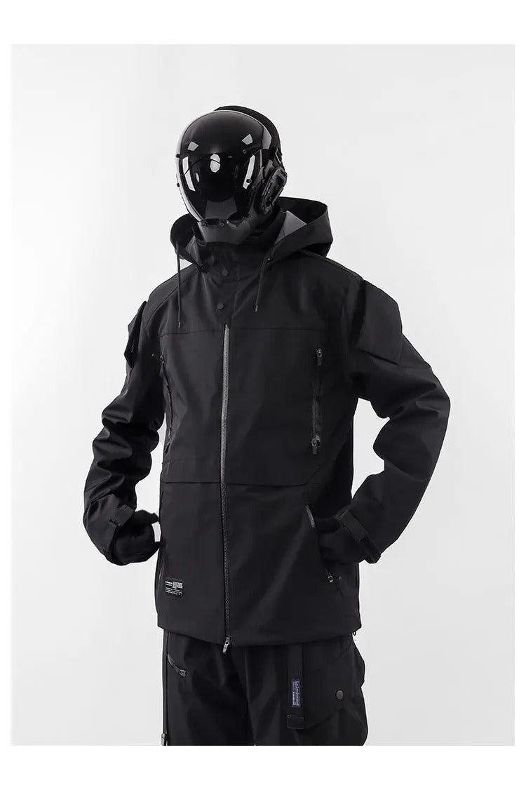 Techwear Composite Stormtrooper Multi-Form Hooded Jacket