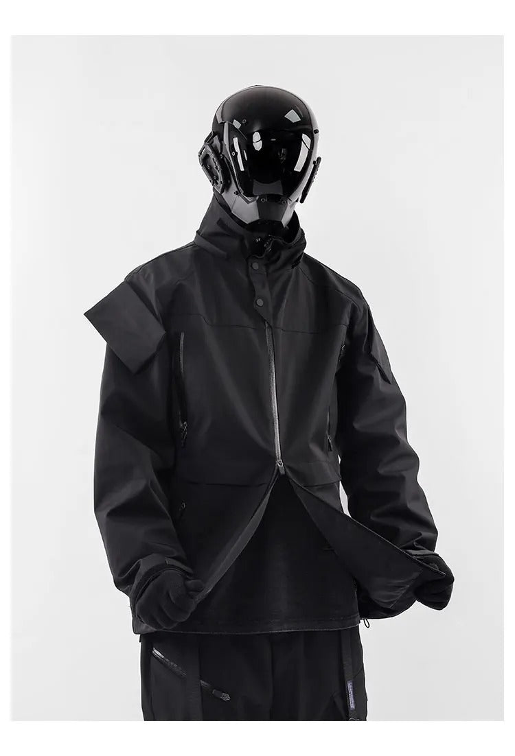 Techwear Composite Stormtrooper Multi-Form Hooded Jacket