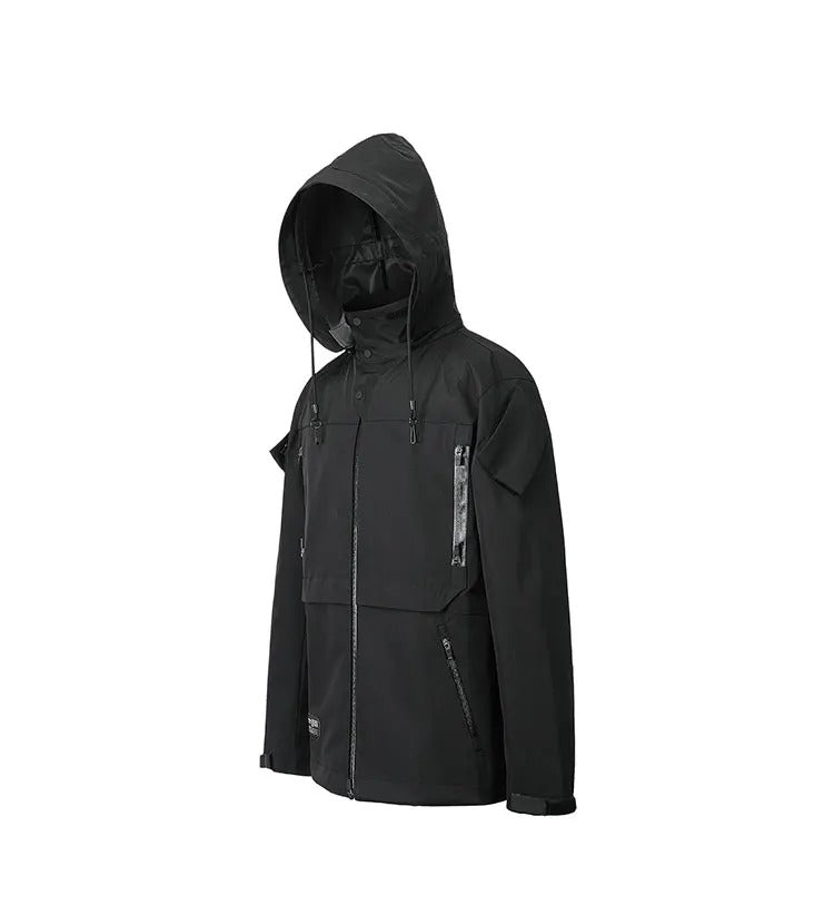 Techwear Composite Stormtrooper Multi-Form Hooded Jacket