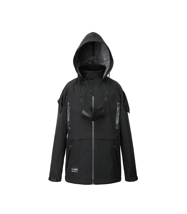 Techwear Composite Stormtrooper Multi-Form Hooded Jacket