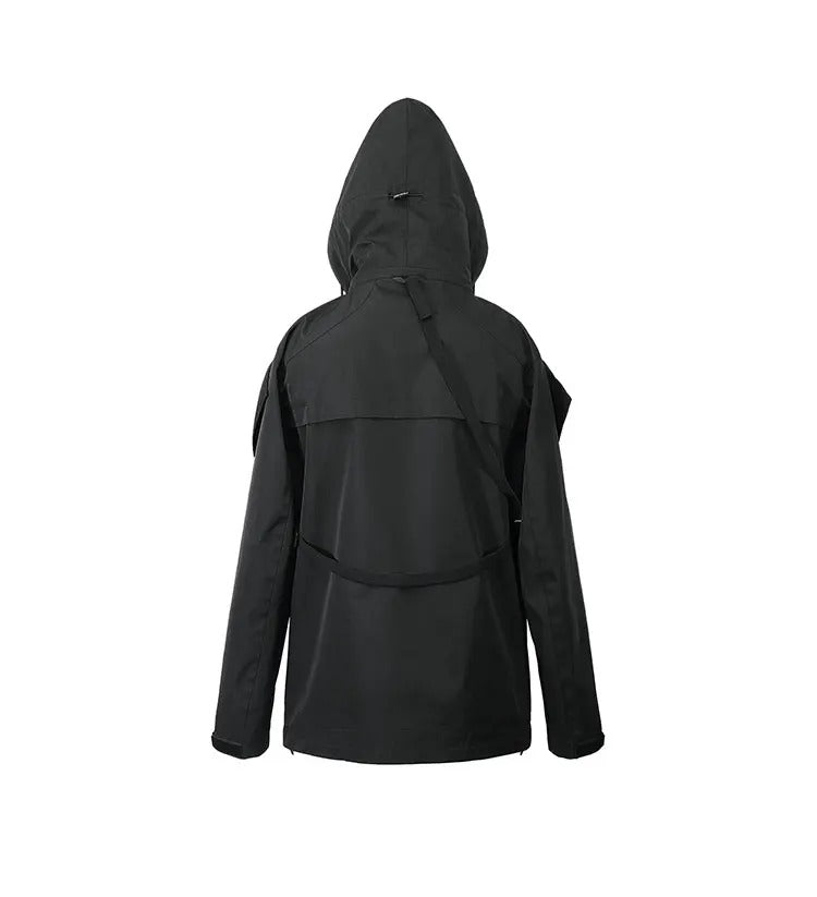 Techwear Composite Stormtrooper Multi-Form Hooded Jacket